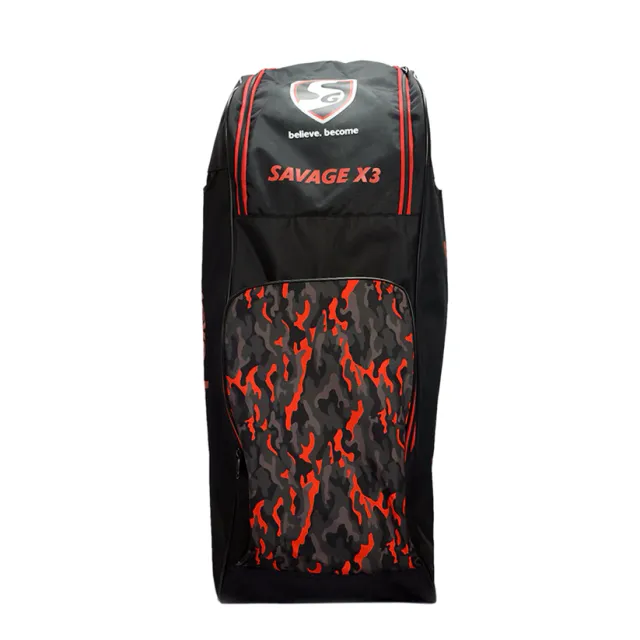 SG Savage X3 Plus Duffle Cricket Kitbag, Large