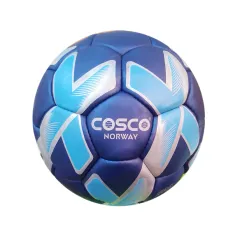 Cosco Norway Football , Blue/Silver - Size 4