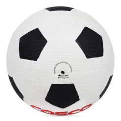 Cosco 14013 Mundial Foot Ball, Size 5 (White/Black)