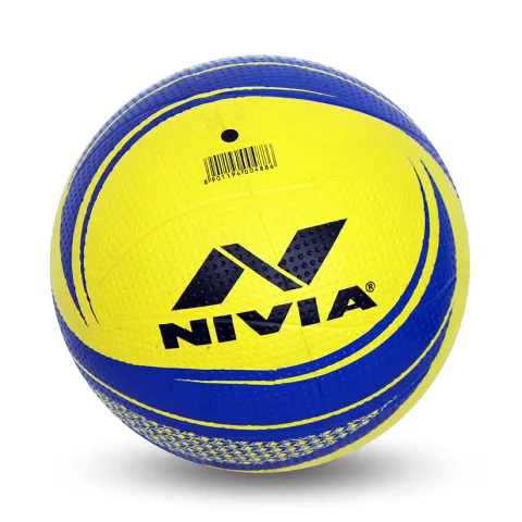 Nivia Craters Volleyball, Yellow/Blue - Size 4