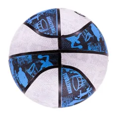 Cosco Street Basketball, Size 5 (Blue/Black/White)