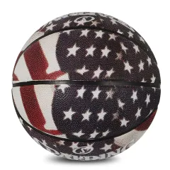 Spalding Star & Strips Basketball ,Multi color, Size 7