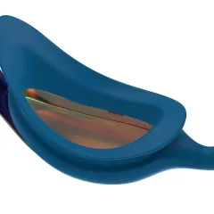 Speedo Vue Mirror For Unisex-Adult (Size: 1Sz,Color: Blue/Gold)