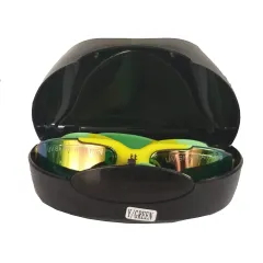 Konex CI-8311 Swimming Goggle, Yellow/Green