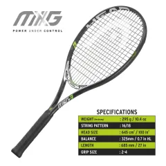 HEAD MXG3 Strung Tennis Racquet