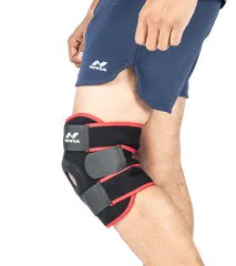 NIVIA Orthopedic Knee Support with Patella Hole Adjustable (RB-13)