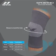 NIVIA Orthopedic Knee Support Knitted
