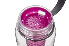 Reebok Tritan Infuser Water Bottle, 650 ML - Purple