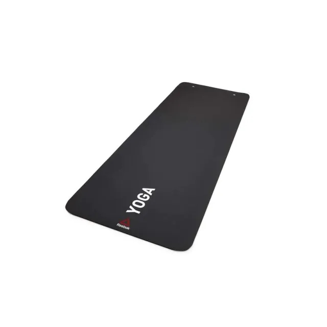 Reebok PVC Studio Fitness Training Yoga Mat, 4 MM (Black)