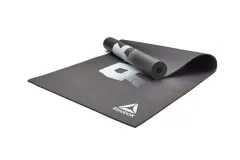 Reebok RAYG 11030 BK HD PVC Yoga Mat - 4 MM (Black)