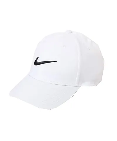 Nike Unisex-Adult U NK DF L91 Sport Cap (CW6327_White/Black_1 Count (Pack of 1))