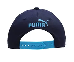 Puma Unisex's Cap (2431203_Peacoat-Electric Blue Lemonade-White-Red
