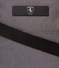 PUMA Polyester 17 cms Charcoal Gray Messenger Bag (7667502)