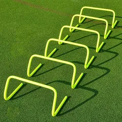 Cougar Agility Eco Hurdle, Step Speed Soccer Training Hurdles, Sizes: 12", (Set of 3)