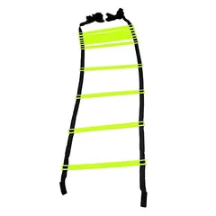 COUGAR Cone Marker, Cone Marker Set, 20 Space Markers, 6 Inch Cones Pack 10 and 8 Meter Ladder with Pushup Stand Gripper & Skipping Rope Agility Combos