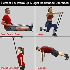 Cougar Resistance Band Pull Up Assist Power Band for Workout, Muscle Tone, Weight Loss Exercises & Body Powerlifting (Heavy)
