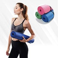Cougar 12mm Extra Thick NBR Yoga and Exercise Mat with Carrying Strap