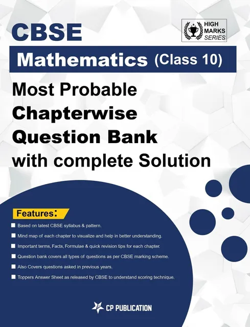 Career Point Kota- CBSE Maths Class 10th - Most Probable Questions Bank with Complete Solution