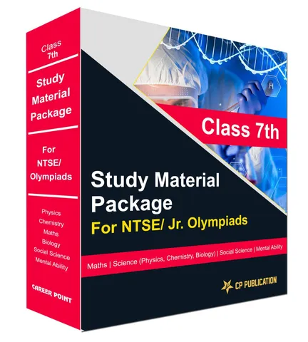 Career Point Kota- Class 7th Study Material Package For NTSE/ Jr. Olympiads