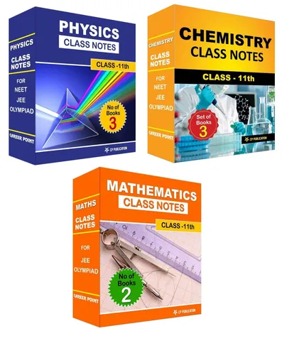 Career Point Kota- Class Notes 11th PCM (Set of 8 Volumes) For JEE/Olympiad