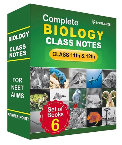 Career Point Kota- Class Notes Of Complete Biology (Set of 6 Volumes) For NEET/AIIMS/Olympiad