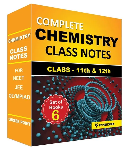 Career Point Kota- Class Notes of Complete Chemistry (Set of 6 Volumes)