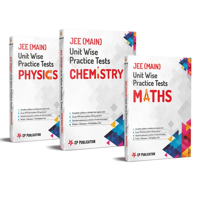 Career Point Kota- JEE Main PCM (Physics Chemistry Mathematics) - Unit wise Practice Test Papers