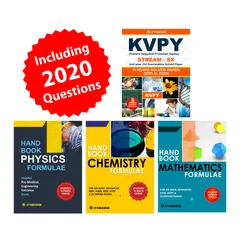 Career Point Kota- KVPY (Stream-SX) 10 Year Solved Papers (2010-2020) with 3 Practice Papers + Handbook of PCM Formula (Set of 3 Books)