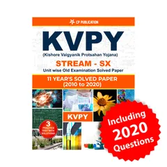 KVPY (Stream-SX) 10 Year Solved Papers (2010-2020) with 3 Practice Papers + Handbook of PCM Formula (Set of 3 Books)  By Career Point Kota