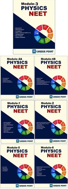 Career Point Kota- NEET Physics (Vol-1 & Vol-2) Set of 7 Books