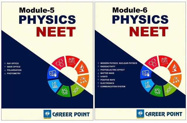 Career Point Kota- Optics & Modern Physics for NEET (set of 2 books)