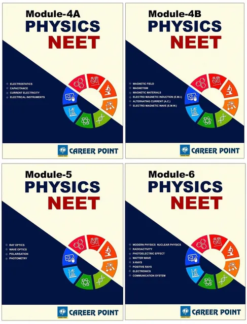 Career Point Kota- Physics for NEET (Vol-2) Set of 4 Books   (Class XII)