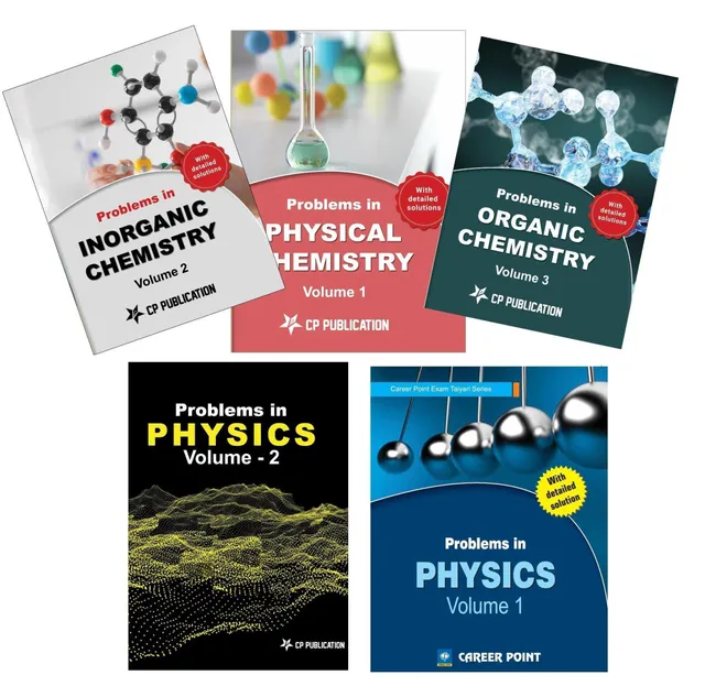 Career Point Kota- Problem in Physics and Chemistry (Set of 5 Books) For JEE Advanced