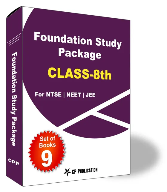 Career Point Kota- Class 8th Foundation Study Package For NTSE JEE & NEET