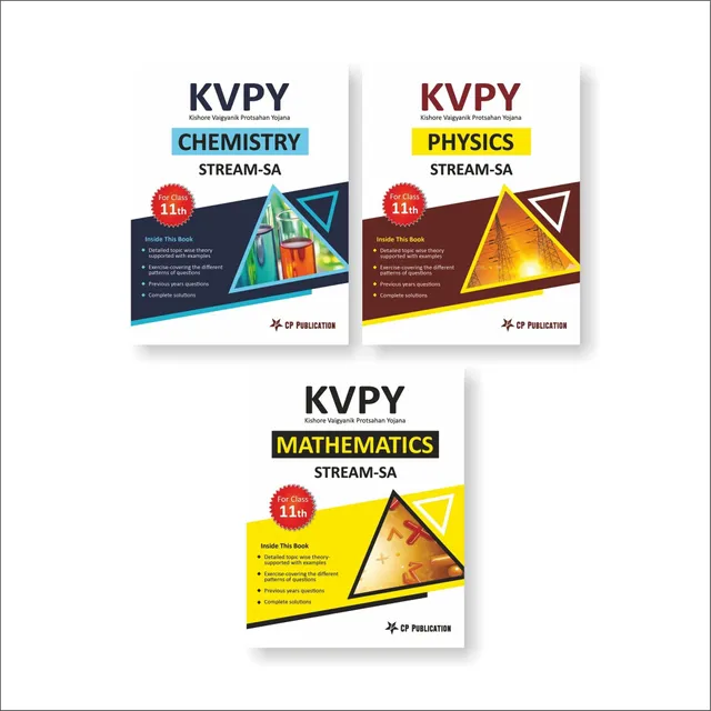 Career Point Kota- KVPY SA  - Study Material Package PhysicsChemistryBiology (PCM) Class 11th