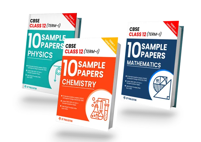 Career Point Kota- CBSE XII Physics Chemistry Maths (PCM) 10 Sample Question Papers for CBSE Board Term 1