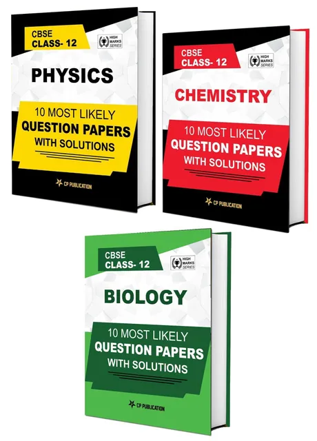 Career Point Kota- CBSE Class 12th PCB (Physics Chemistry Biology) - 10 Most Likely Question Papers with Solutions