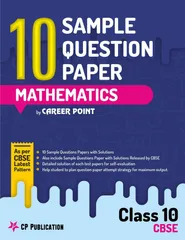 10th CBSE Mathematics: 10 Sample Question Papers with solutions