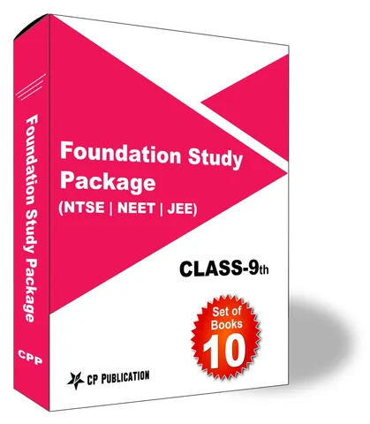 Career Point Kota- Class 9th Foundation Study Package For NTSE JEE & NEET (Phy Chem Maths Biology English Social Science & Mental Ability)
