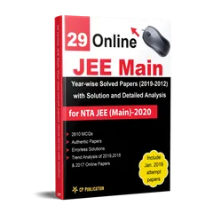 Career Point Kota- 29 Online JEE-Main Year Wise Solved Papers (2019-2012) with Solution and Detailed Analysis