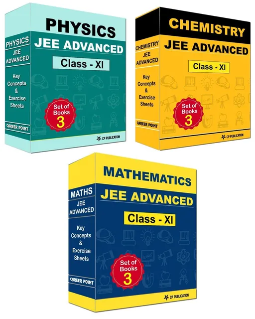 Career Point Kota- JEE (Advanced) PCM - Key Concepts & Exercise Sheets  (For Class XI and Above)