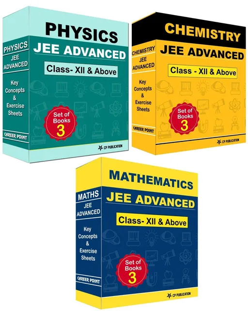 Career Point Kota- JEE (Advanced) PCM - Key Concepts & Exercise Sheets  (For Class XII and Above)