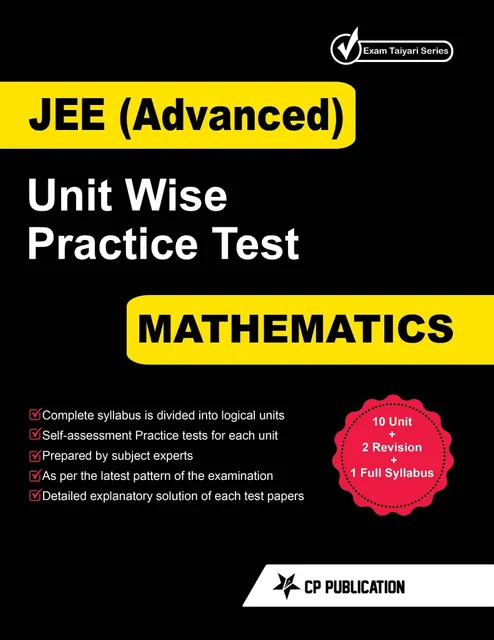 Career Point Kota- JEE Advanced Maths - Unit wise Practice Test Papers