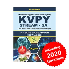 KVPY (Stream-SA) 14 Years Unit wise Old Examination Solved Paper (2007 to 2020) with 3 Practice Papers + KVPY (Stream-SA) Practice Test Papers For Class-11 By Career Point Kota