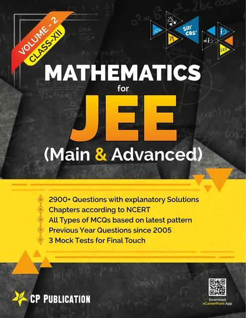 Career Point Kota- Objective Mathematics for IIT-JEE (Main & Advanced) Class-12 (Vol-2) Differential calculus | Integral Calculus | Algebra