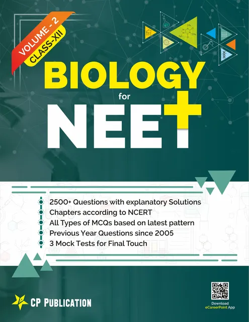 Career Point Kota- Objective Biology for NEET Class-12 (Vol-2) Reproduction | Genetics | Biotechnology & Ecology