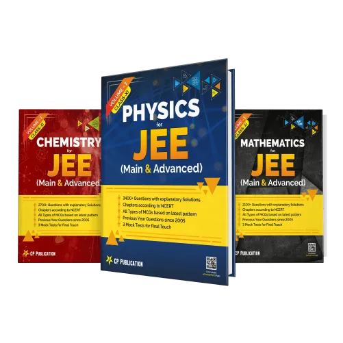 Career Point Kota- IIT-JEE Main & Adv Class-11 Objective Physics Chemistry & Mathematics (PCM) Books (Set of 3 Vol) with Mock Test