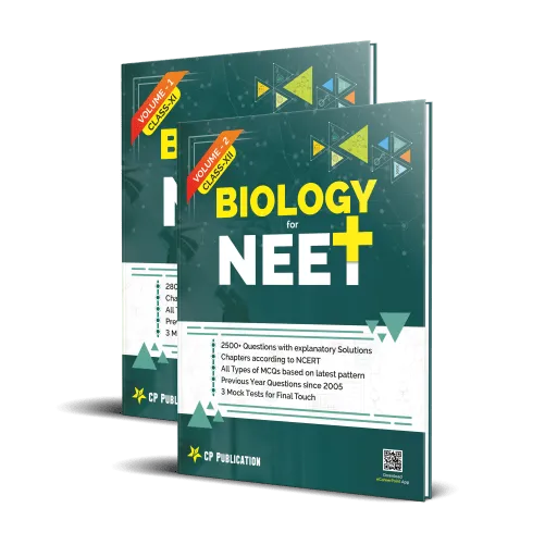 Career Point Kota- Objective Biology for NEET Class 11 & 12 (Set of 2 Vol) with Free Mock Test