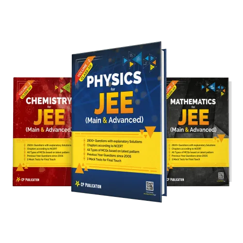 Career Point Kota- Class-12- IIT JEE Main & Advanced Objective Physics Chemistry & Mathematics (PCM) Books (Set of 3 Vol) with Mock Test
