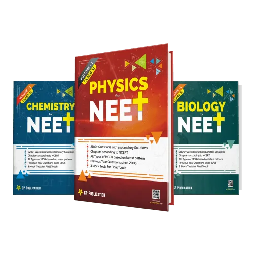 Career Point Kota- NEET-UG Class 11 Objective Physics Chemistry & Biology (PCB) Books (Set of 3 Vol) with Mock Test